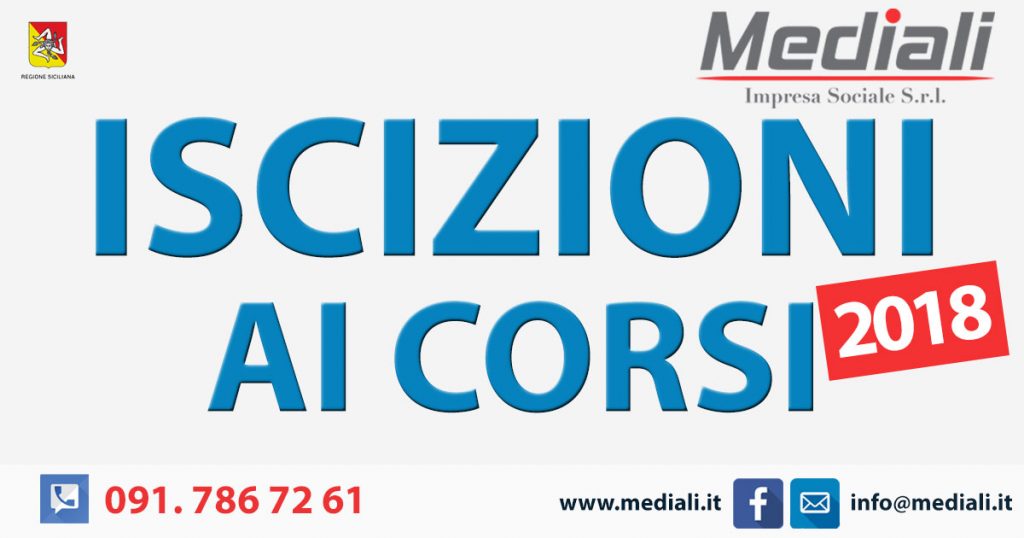 Iscrizioni aperte ai corsi 2018 - Mediali.it