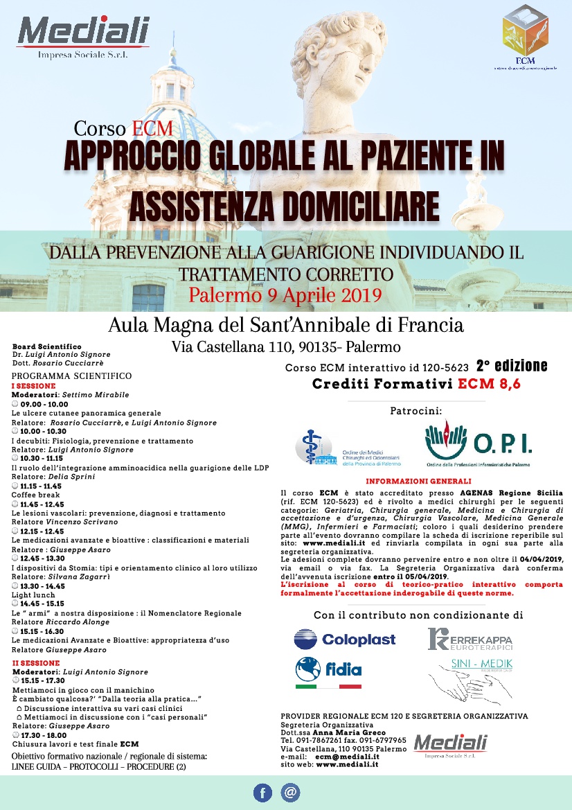 Locandina ECM 9 aprile 2019