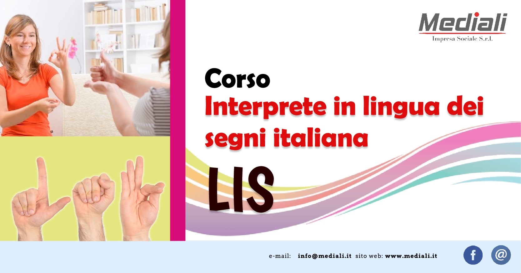 Corso per Interprete in lingua dei segni italiana (LIS)