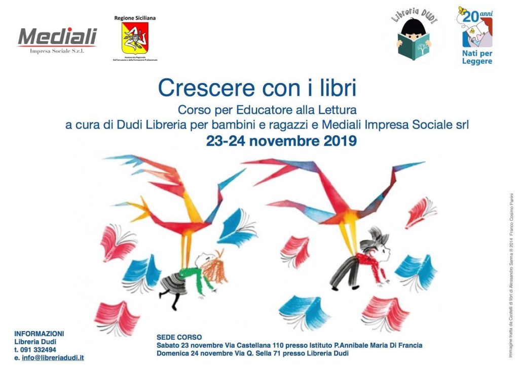 Evento Crescere con i libri educare alla lettura ott 2019